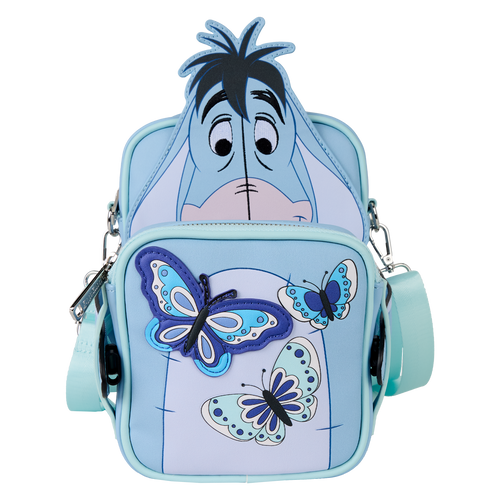 Disney: Winnie The Pooh Floral Eeyore Crossbuddies Cosplay Crossbody Bag With Coin Bag